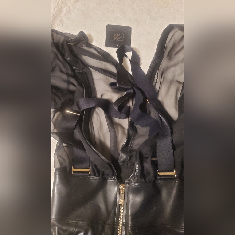 RARE Honey 🍯 Birdette Black ⚫️ Fonda II Bodysuit NEW! NWT Size M - Picture 12 of 13